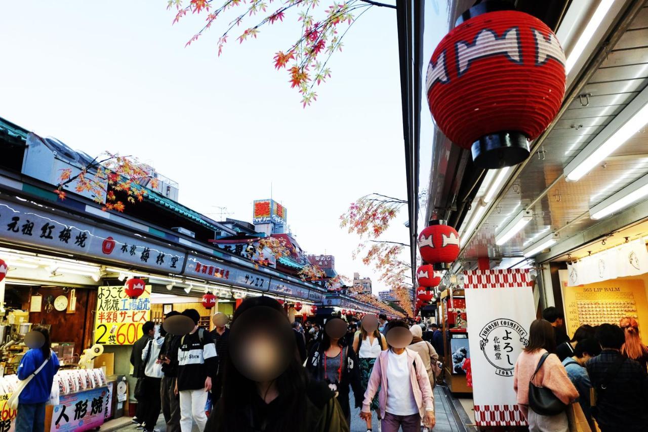夢の舎 浅草 Yumenoya Asakusa Tokyo Esterno foto