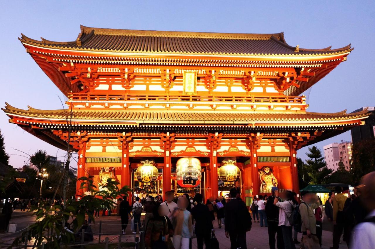 夢の舎 浅草 Yumenoya Asakusa Tokyo Esterno foto